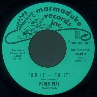 米7&quot; Power Play Do It - To It / My Love Will Always Be There M4002 Marmaduke Records Inc. /00080(その他)