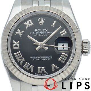 新品即決 ROLEX - ロレックス デイトジャスト 79174 ホワイト ローマ 5列 本体