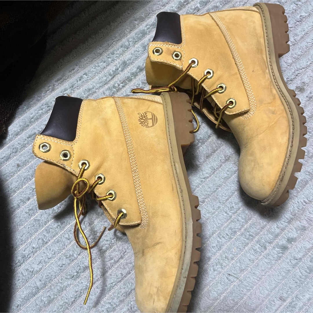 Timberland ブーツ レディース イエロー ヌバック 23cmの通販 by Timberland ブーツ レディース イエロー ヌバック 23cmの通販 by