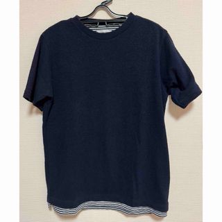 GLOBALWORK 半袖Tシャツ ネイビー Mサイズ