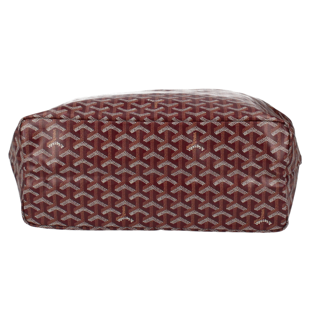 GOYARD - ゴヤール サンルイPM PVC/レザー レディーストート GOYARD - ゴヤール サンルイPM PVC/レザー レディーストート