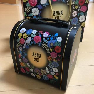 アナスイ(ANNA SUI)のANNA SUIアナスイ♥コスメ缶ボックス(小物入れ)