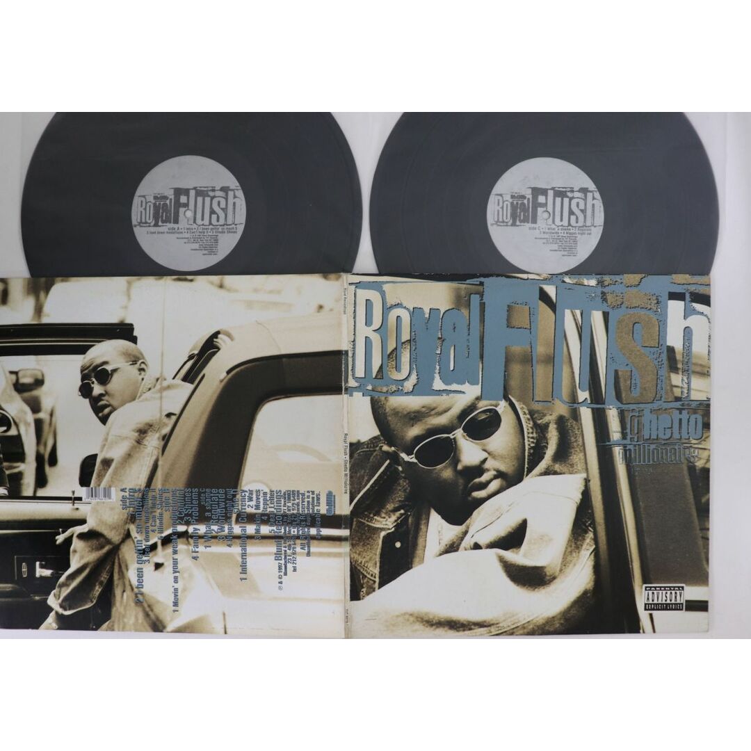 米2discs LP Royal Flush Ghetto Millionaire TVT66101 BLUNT RECORDINGS /00660 エンタメ/ホビーのエンタメ その他(その他)の商品写真