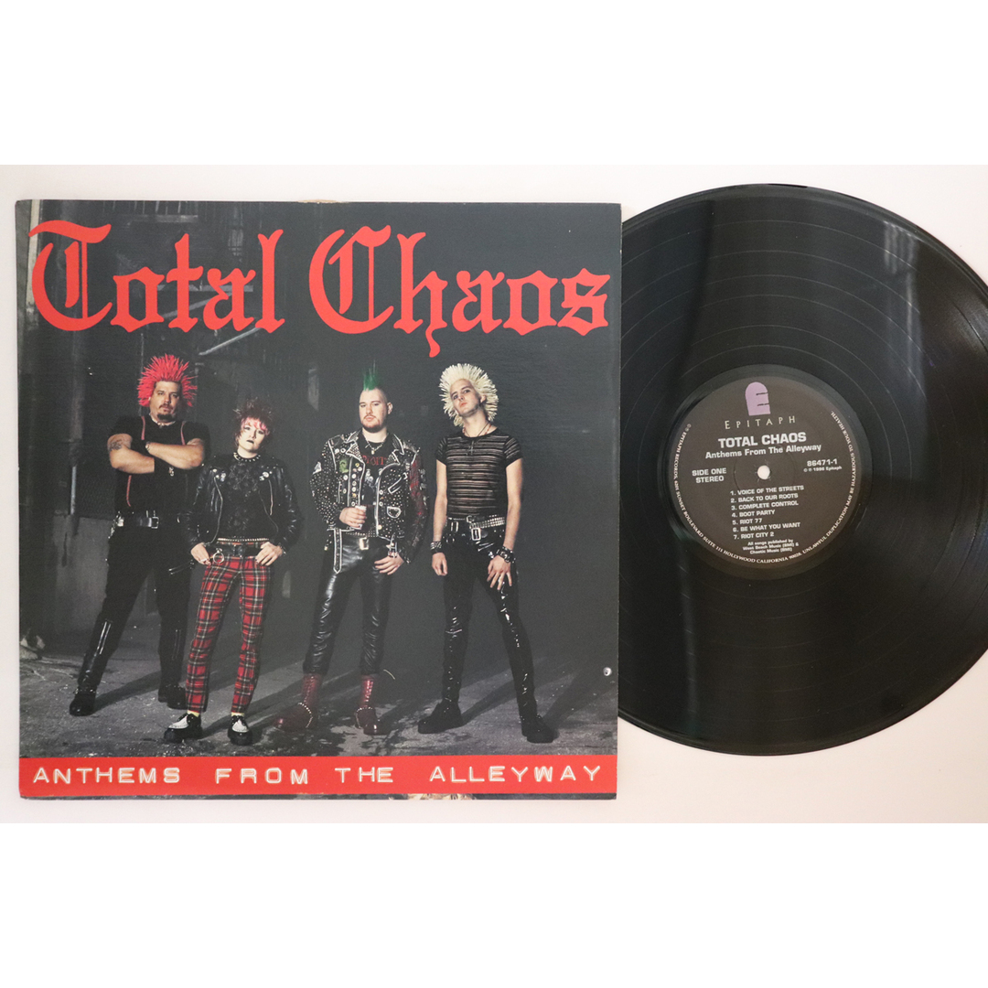 米LP Total Chaos Anthems From The Alleyway 864711 EPITAPH /00260