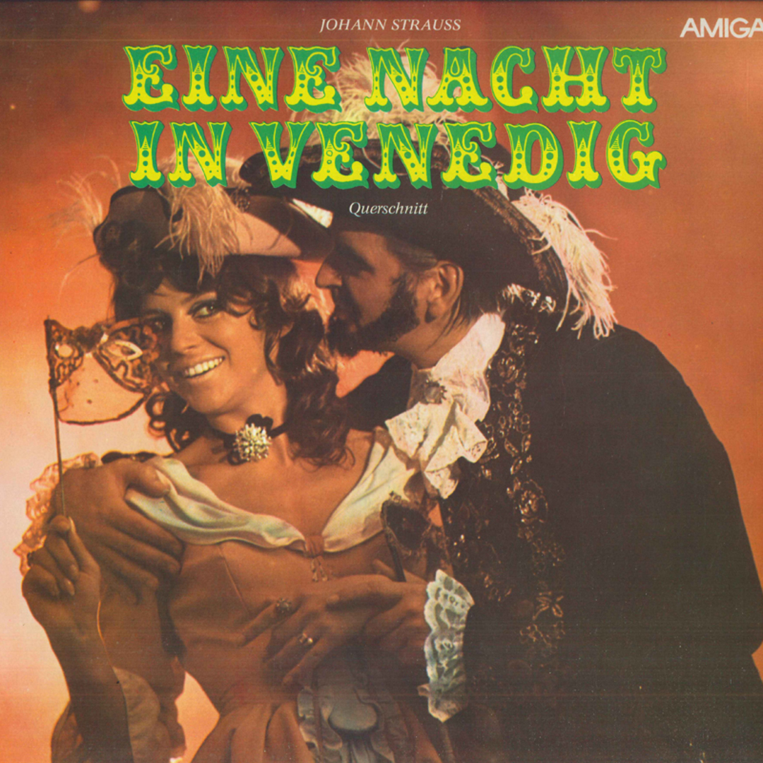 東ドイツLP Johann Strauss, Rundfunkchor Leipzig, Horst Neumann, Dresdner Philharmonie Eine Nacht In Venedig (Querschnitt) 845069 AMIG エンタメ/ホビーのエンタメ その他(その他)の商品写真