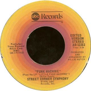 米7” Street Corner Symphony Funk Machine / Come On Baby (Dance With Me) AB12263 ABC Records /00080(その他)