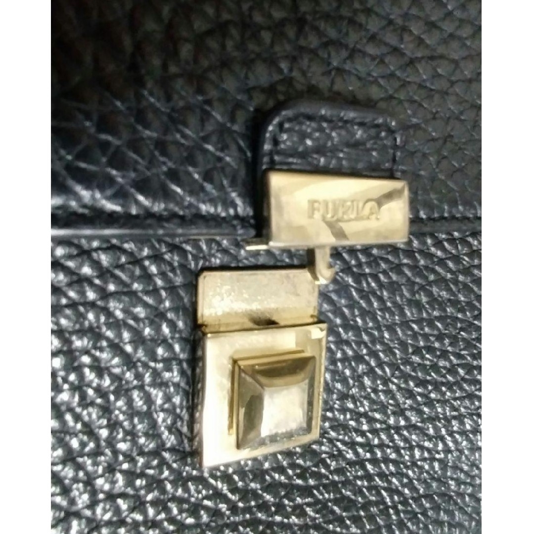 FURLA - 【 2way 】フルラ ショルダー ハンド ブラック ジョアン FURLA - 【 2way 】フルラ ショルダー ハンド ブラック ジョアン