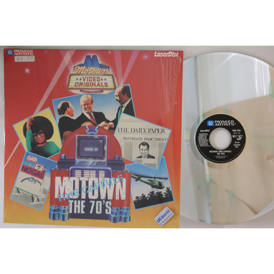 米LASERDISC Various Motown Time Capsule / The 70s PA87176 PIONEER ARTISTS /00600 エンタメ/ホビーのエンタメ その他(その他)の商品写真