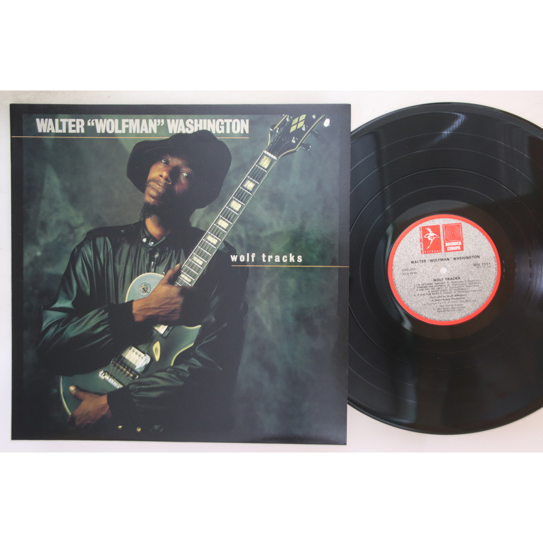 英LP Walter Wolfman Washington Wolf Tracks REU1011 ROUNDER EUROPA /00260 エンタメ/ホビーのエンタメ その他(その他)の商品写真