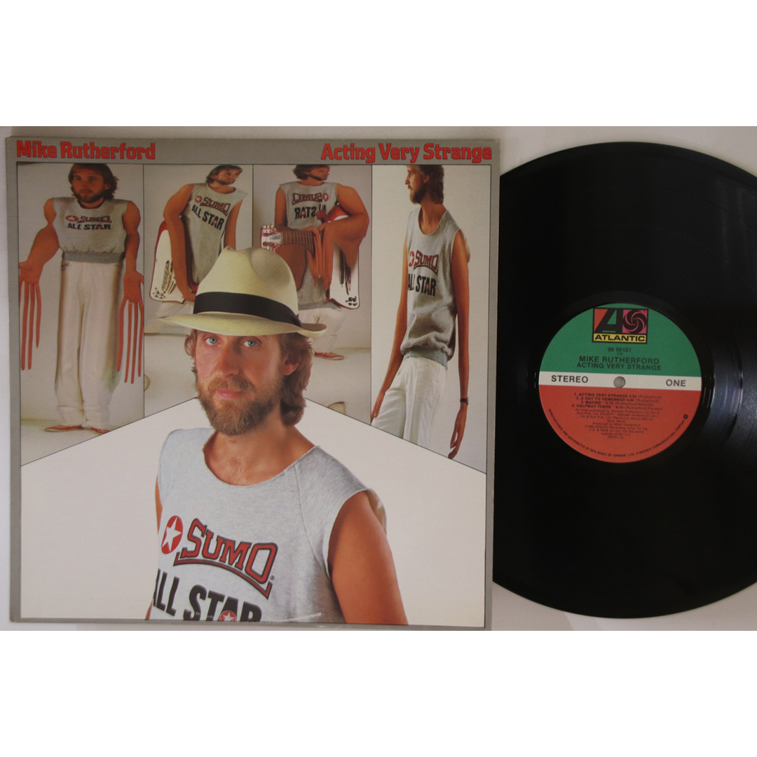 加LP Mike Rutherford Acting Very Strange 9800151 ATLANTIC /00260 エンタメ/ホビーのエンタメ その他(その他)の商品写真