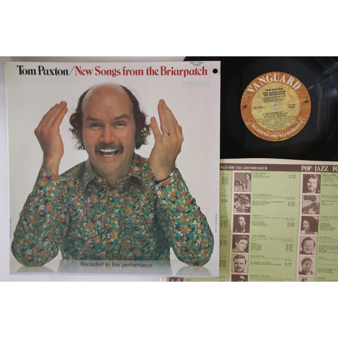 米LP Tom Paxton New Songs From The Briarpatch VSD79395 VANGUARD /00260 エンタメ/ホビーのエンタメ その他(その他)の商品写真