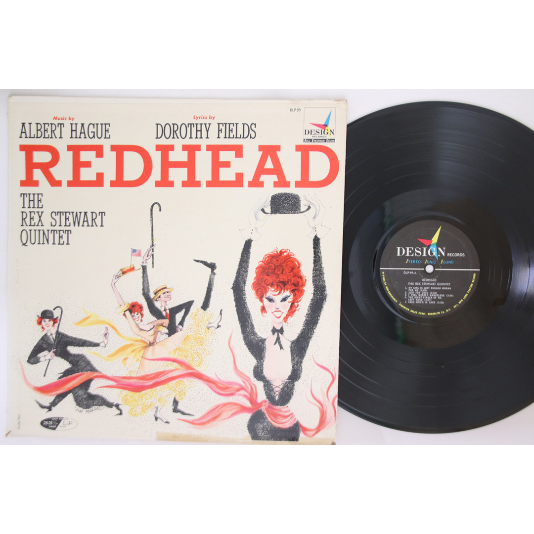 米LP Ost, Rex Stewart Redhead DLP99 DESIGN /00260 エンタメ/ホビーのエンタメ その他(その他)の商品写真