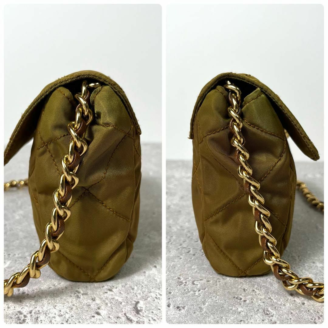 PRADA - 美品 PRADA プラダ キルティング チェーン ショルダー PRADA - 美品 PRADA プラダ キルティング チェーン ショルダー