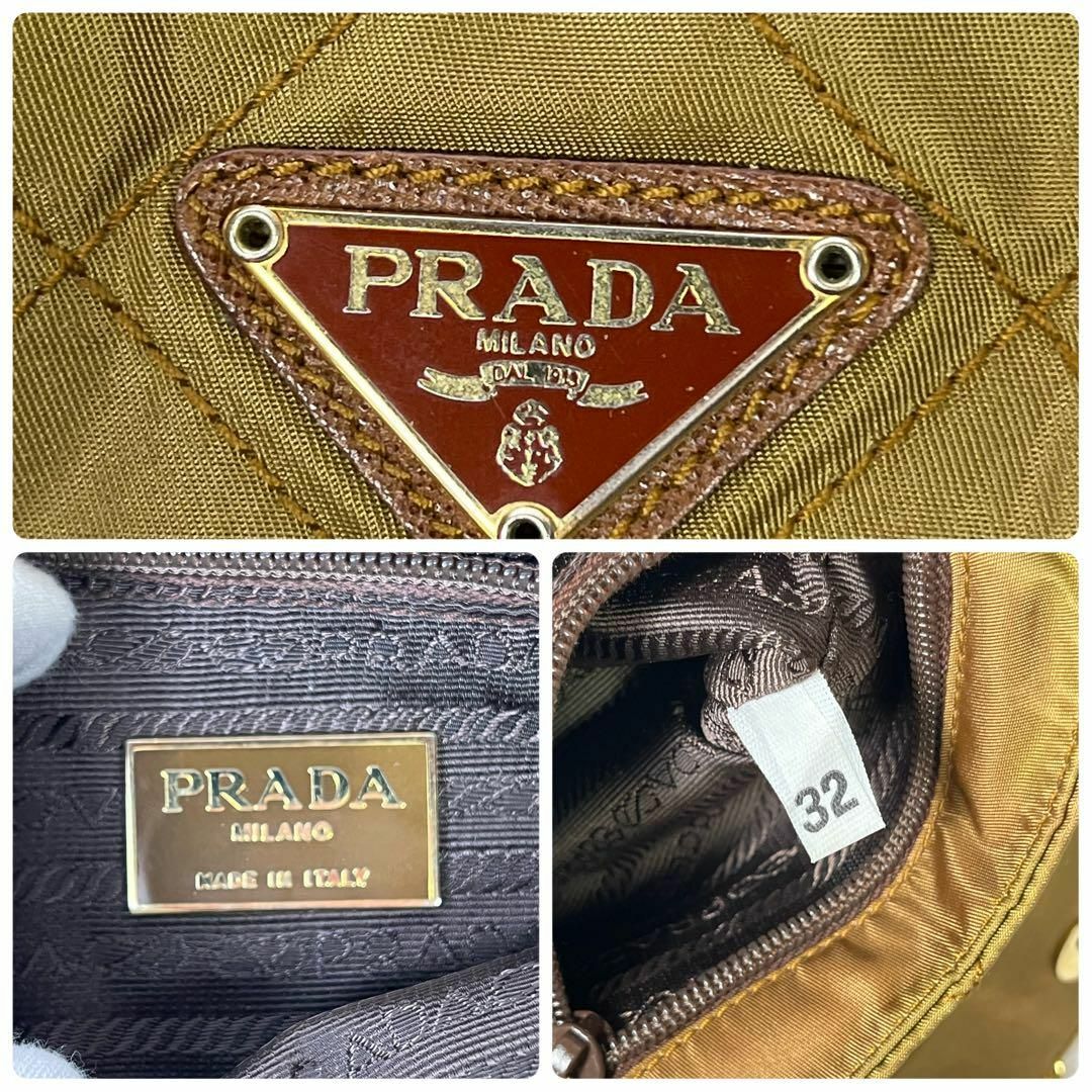 PRADA - 美品 PRADA プラダ キルティング チェーン ショルダー PRADA - 美品 PRADA プラダ キルティング チェーン ショルダー