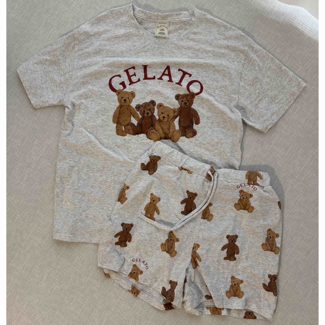 gelato pique(ジェラートピケ)のジェラピケ 上下セット レディースのルームウェア/パジャマ(ルームウェア)の商品写真