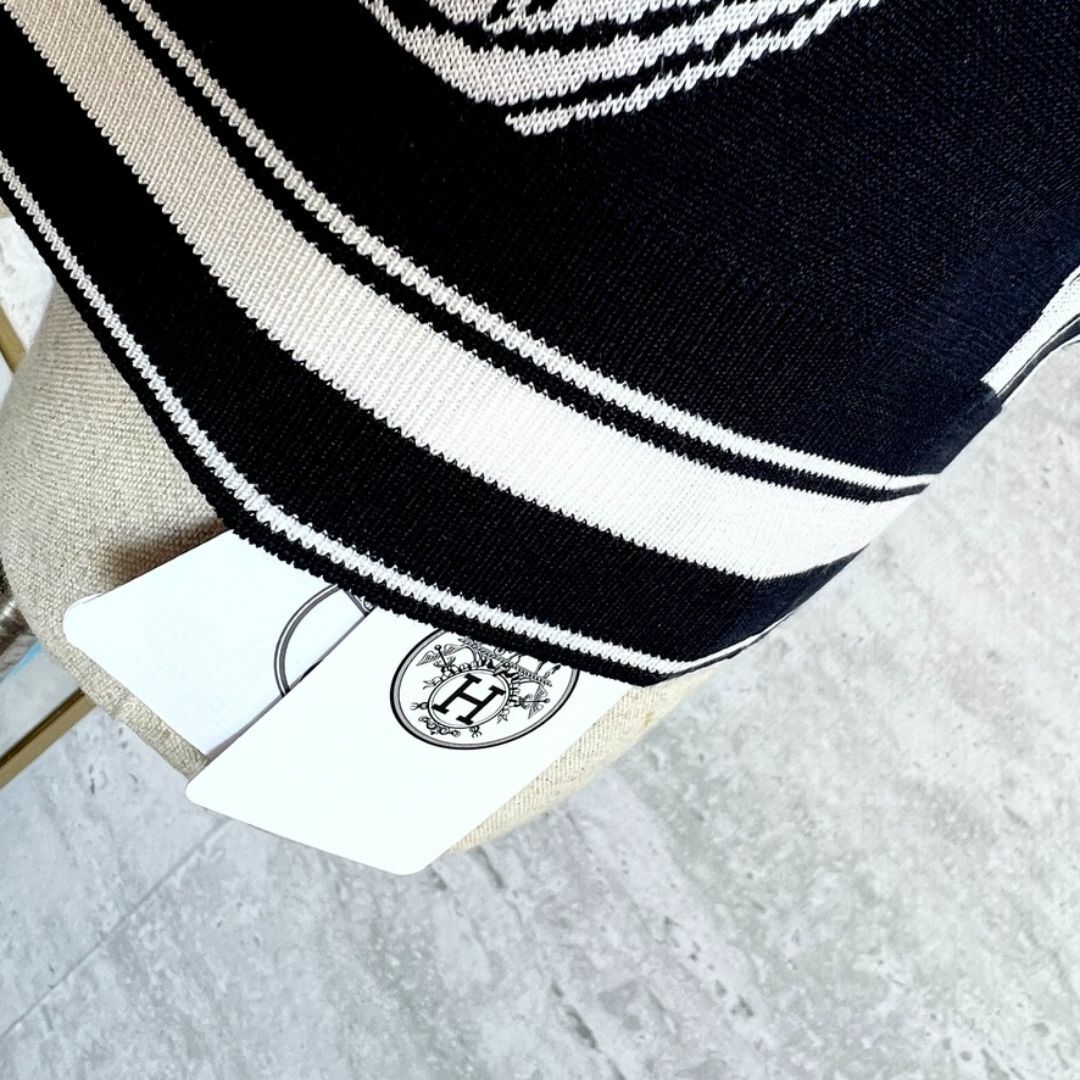 HERMES - 新品タグ付☆HERMES☆2024☆シルク☆刺繍☆無秩序 HERMES - 新品タグ付☆HERMES☆2024☆シルク☆刺繍☆無秩序