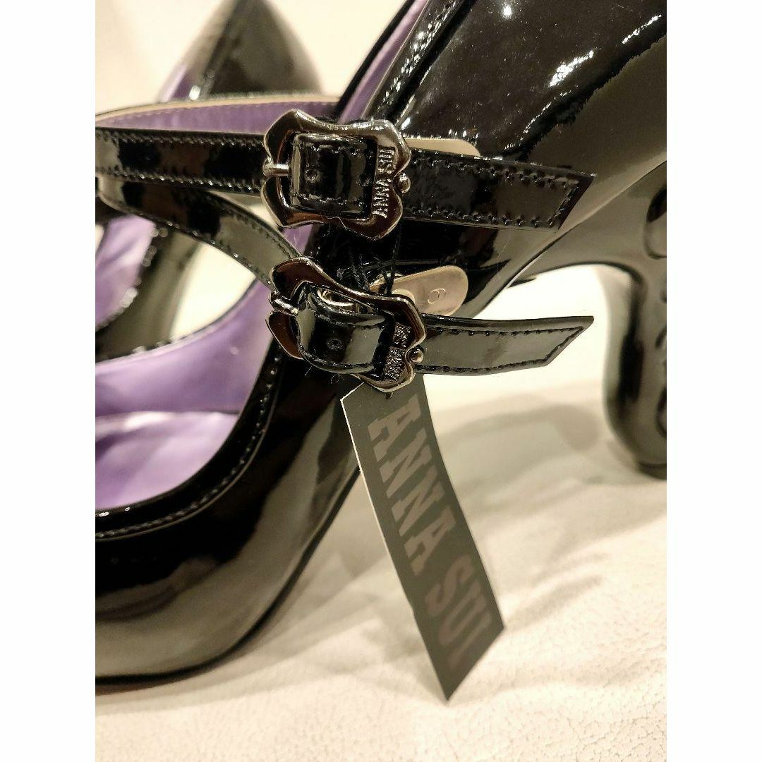 ANNA SUI - 新品未使用 タグ付き アナスイ 24.5 猫足ヒール ANNA SUI - 新品未使用 タグ付き アナスイ 24.5 猫足ヒール