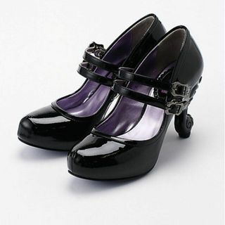ANNA SUI - 新品未使用 タグ付き アナスイ 24.5 猫足ヒール ANNA SUI - 新品未使用 タグ付き アナスイ 24.5 猫足ヒール