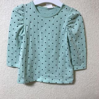 エイチアンドエム(H&M)のH&M babyドットトップス(シャツ/カットソー)