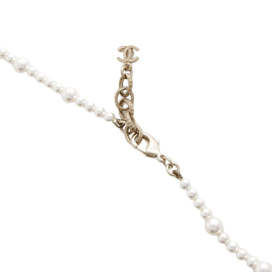 CHANEL - シャネル ネックレス ココマーク パール ロング CHANEL - シャネル ネックレス ココマーク パール ロング