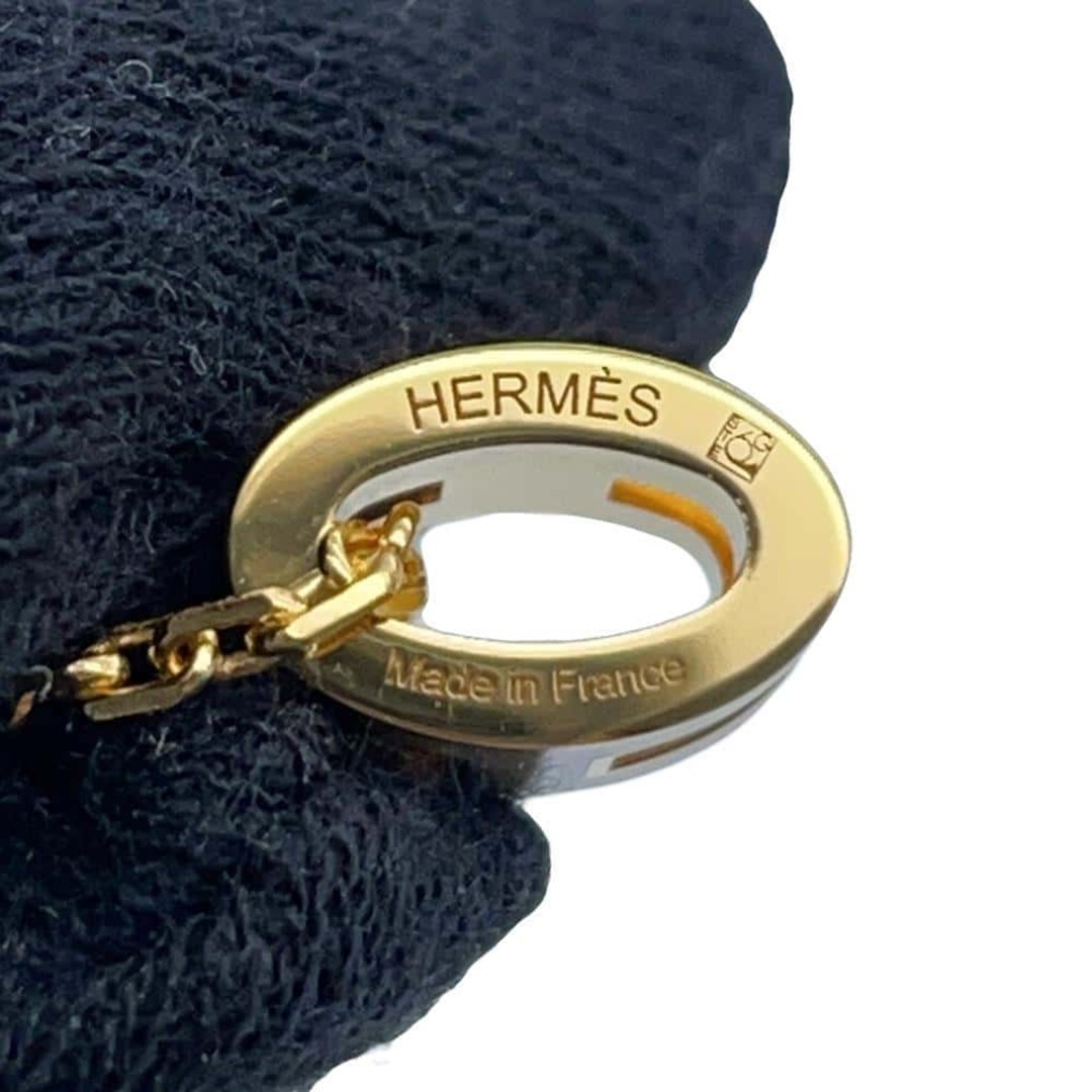HERMES - エルメス ネックレス ミニ・ポップアッシュ マロン HERMES - エルメス ネックレス ミニ・ポップアッシュ マロン