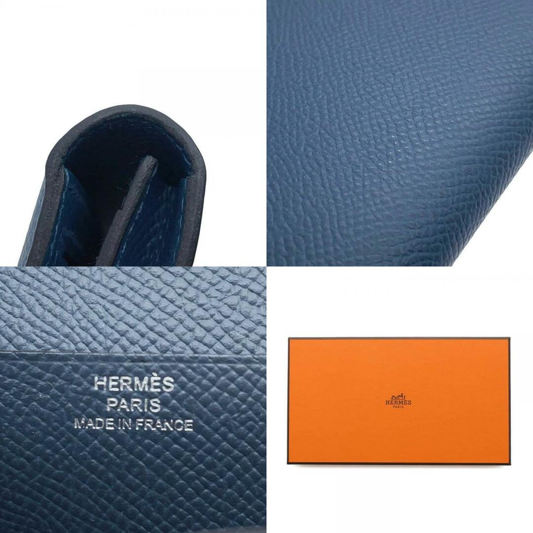 HERMES - エルメス 長財布 ベアンスフレ ディープブルー HERMES - エルメス 長財布 ベアンスフレ ディープブルー