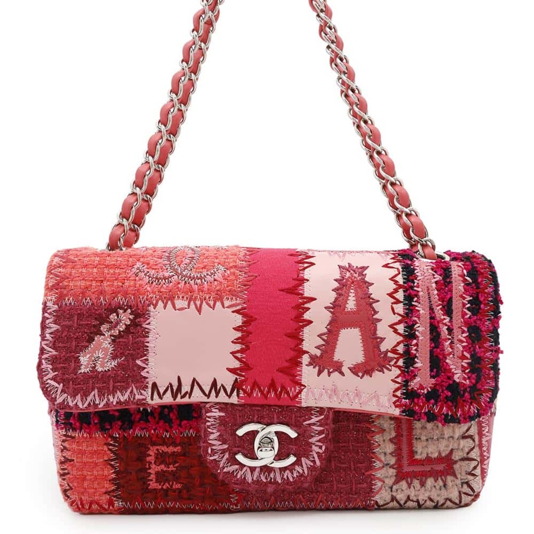 CHANEL - シャネル チェーンショルダーバッグ パッチワーク CHANEL - シャネル チェーンショルダーバッグ パッチワーク