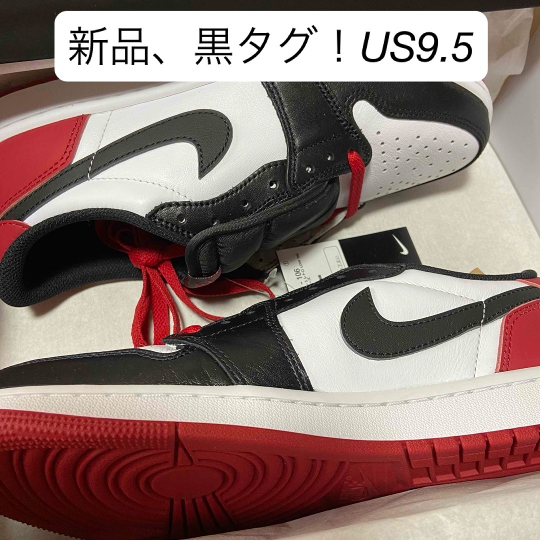 NIKE - Nike Air Jordan 1 Retro Low OG Black Toeの通販 by NIKE - Nike Air Jordan 1 Retro Low OG Black Toeの通販 by