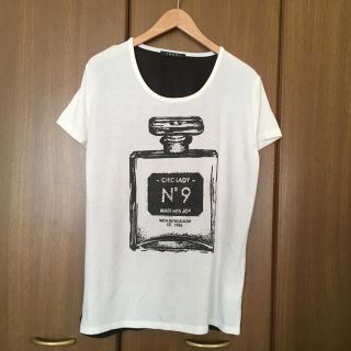 イング(INGNI)のINGNI  背面シースルー素材 半袖トップス👗 送料無料(Tシャツ(半袖/袖なし))