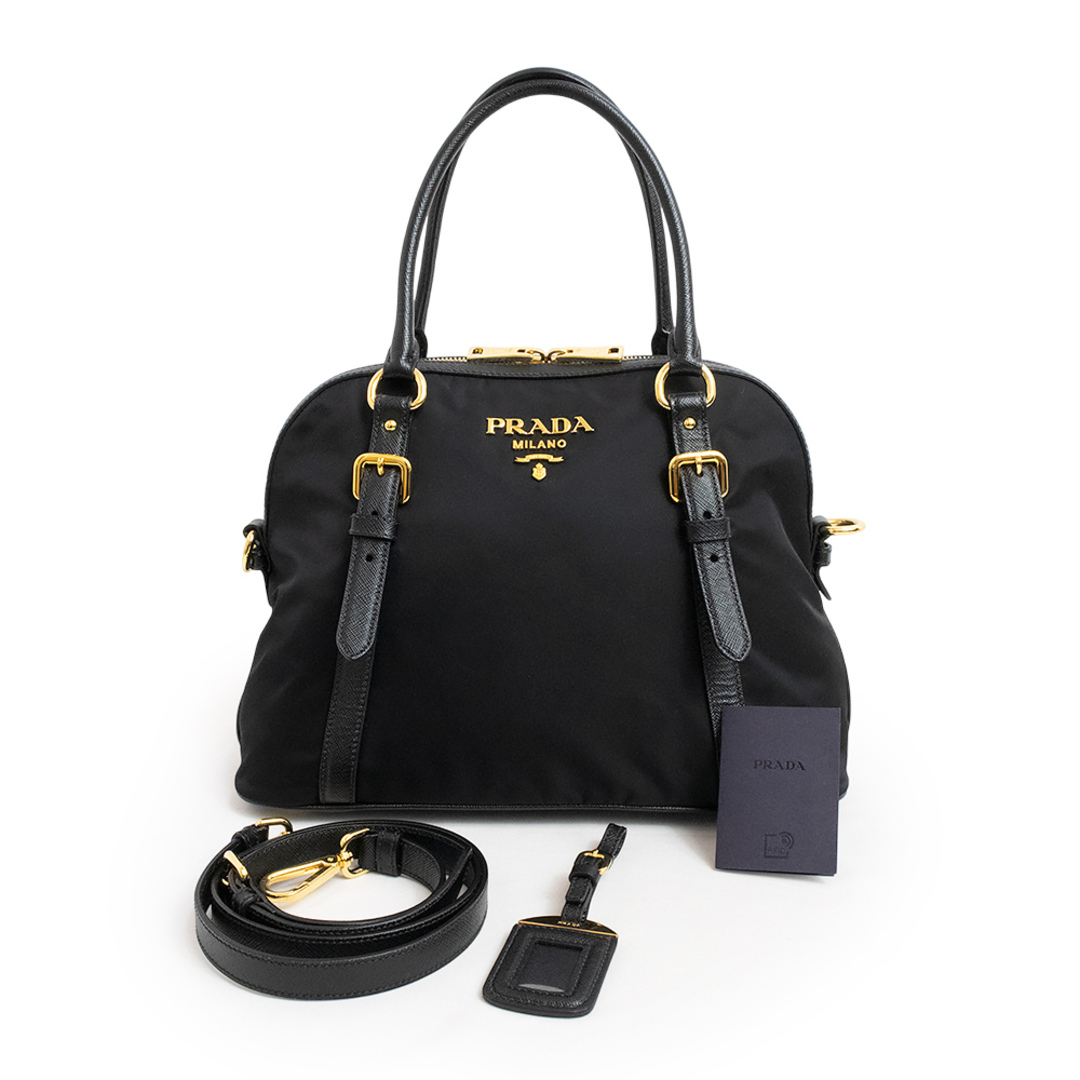 PRADA - プラダ 2Way 斜め掛け ショルダー ハンドバッグ PRADA - プラダ 2Way 斜め掛け ショルダー ハンドバッグ