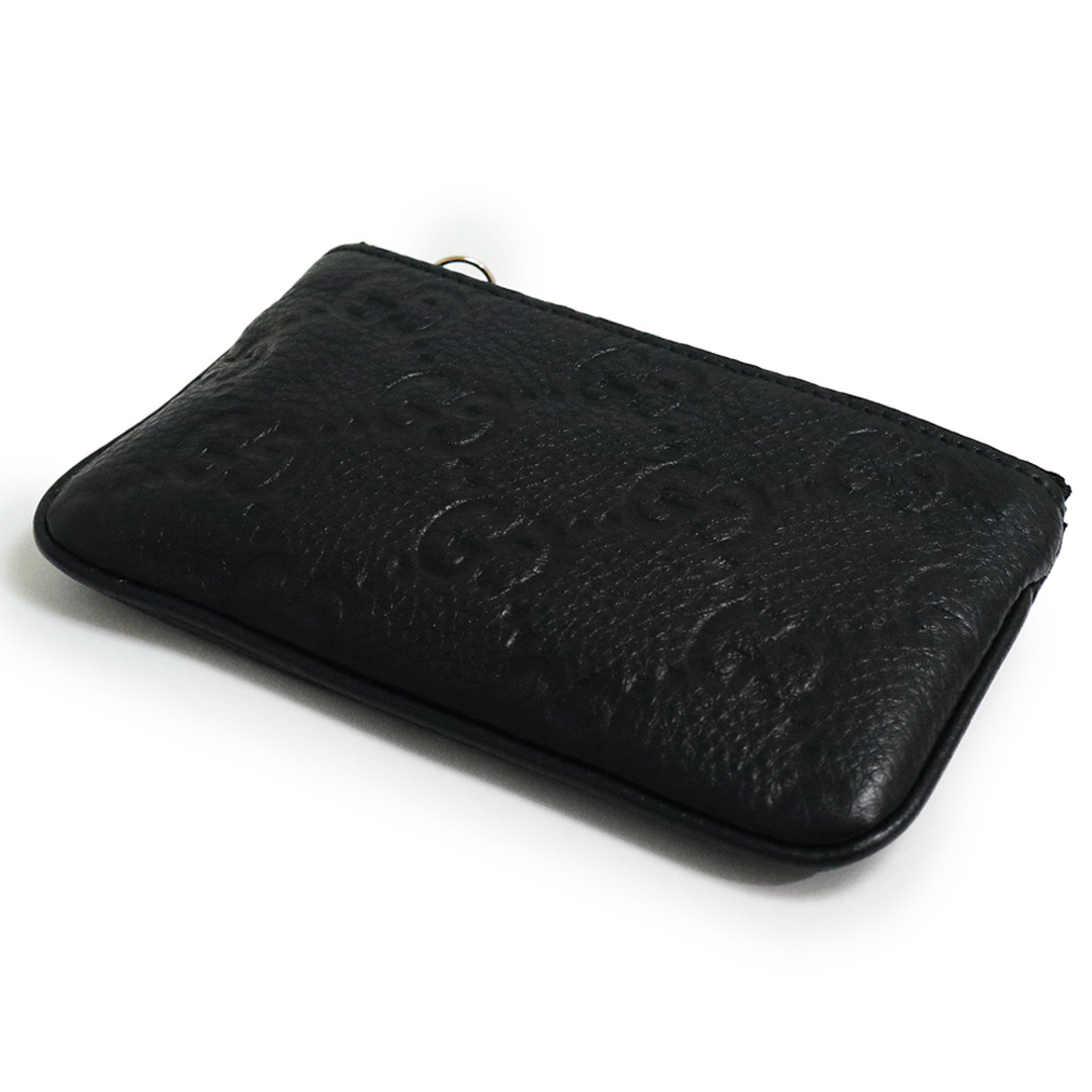 GUCCI - グッチ GGエンブレム ジップ キーケース コインケース GUCCI - グッチ GGエンブレム ジップ キーケース コインケース