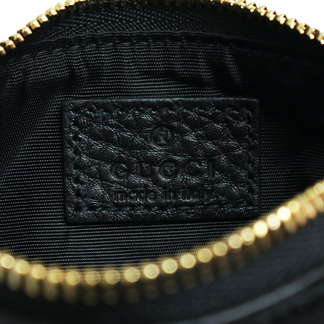 GUCCI - グッチ GGエンブレム ジップ キーケース コインケース GUCCI - グッチ GGエンブレム ジップ キーケース コインケース