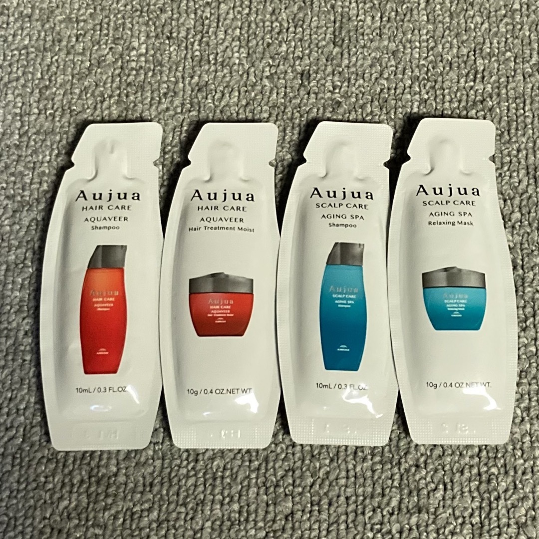 Aujua(オージュア)の「新品未開封」オージュア アクアヴィア エイジングスパ コスメ/美容のヘアケア/スタイリング(シャンプー/コンディショナーセット)の商品写真