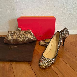 kate spade NEW YORK - 68□ケイトスペード 本革オープントゥ kate spade NEW YORK - 68□ケイトスペード 本革オープントゥ