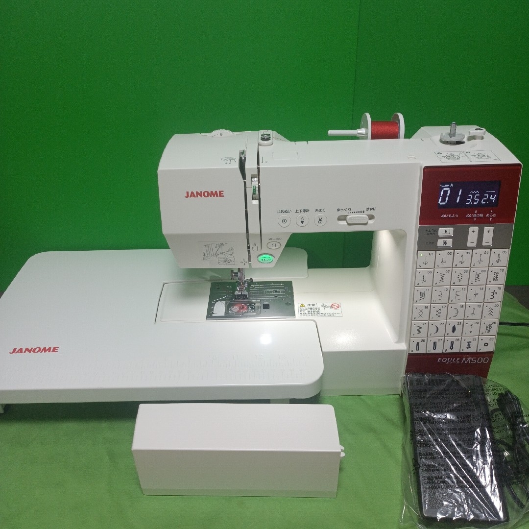 JANOME - JANOMEエク―ルM500型コンピューターミシンの通販 by 大 JANOME - JANOMEエク―ルM500型コンピューターミシンの通販 by 大