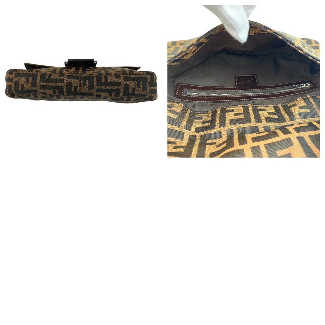 FENDI - 美品 FENDI フェンディ ズッカ マンマバケット ブラウン FENDI - 美品 FENDI フェンディ ズッカ マンマバケット ブラウン