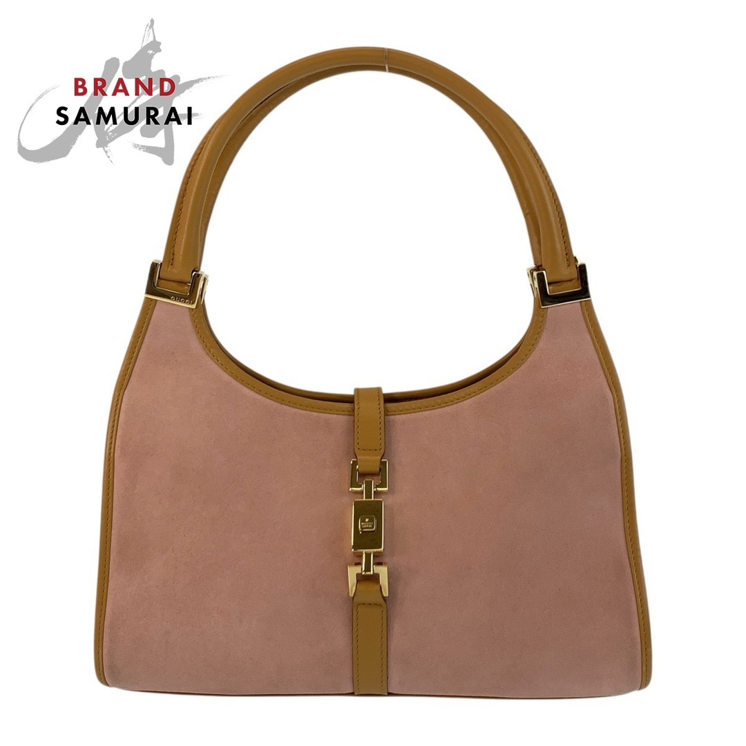 GUCCI - GUCCI グッチ ジャッキー ピンク ゴールド金具 GUCCI - GUCCI グッチ ジャッキー ピンク ゴールド金具