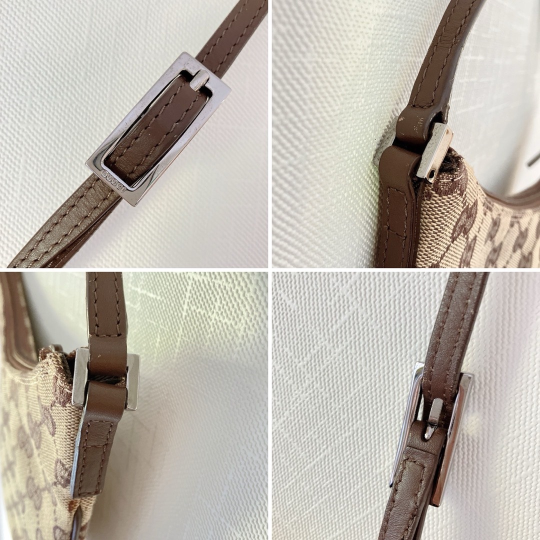 GUCCI - GUCCI GGキャンバス ワンショルダー バッグ GUCCI - GUCCI GGキャンバス ワンショルダー バッグ