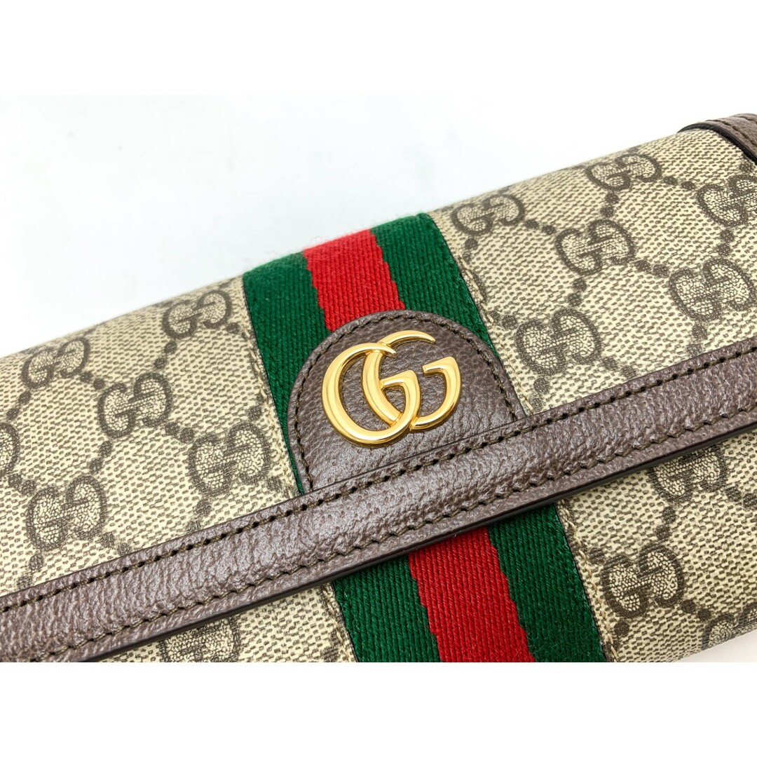 GUCCI - GUCCI グッチ オフィディア GG コンチネンタル GUCCI - GUCCI グッチ オフィディア GG コンチネンタル