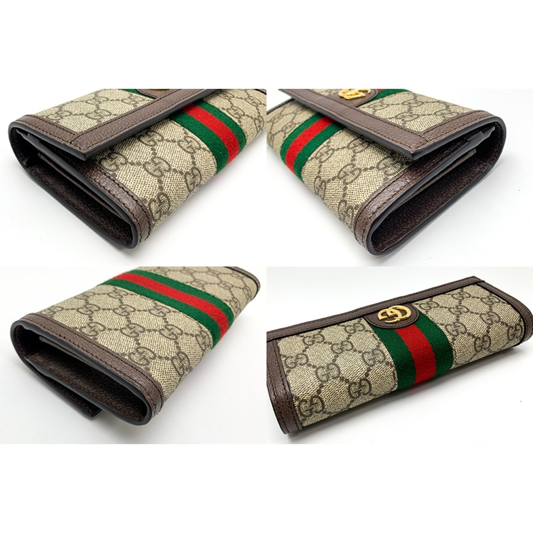 GUCCI - GUCCI グッチ オフィディア GG コンチネンタル GUCCI - GUCCI グッチ オフィディア GG コンチネンタル