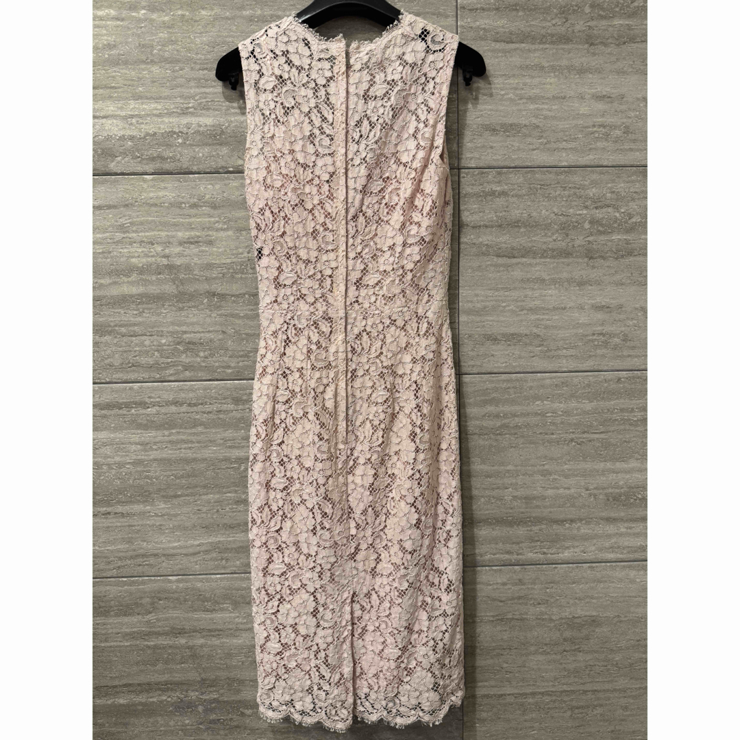 DOLCE&GABBANA - DOLCE & GABBANA ピンク レース ノースリーブ DOLCE&GABBANA - DOLCE & GABBANA ピンク レース ノースリーブ