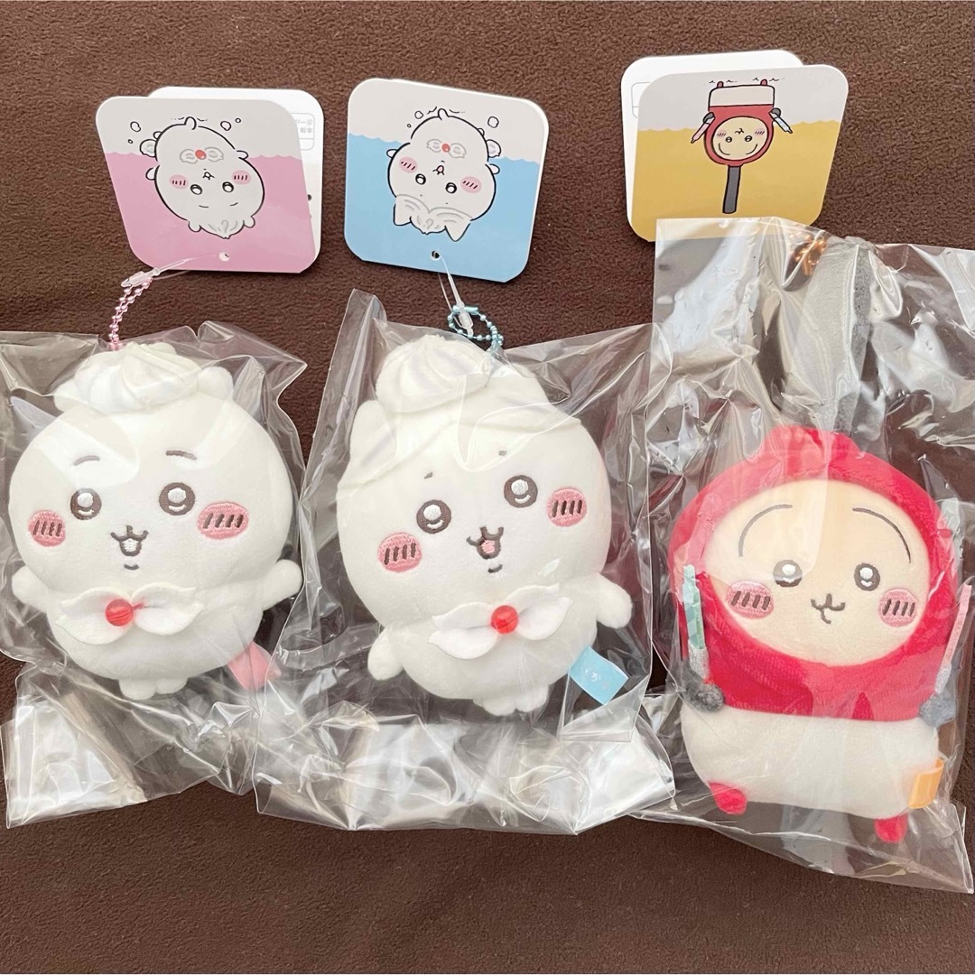 ちいかわ(チイカワ)のちいかわ ホイップ誕生日なマスコット ハートに火をつけるマスコット エンタメ/ホビーのおもちゃ/ぬいぐるみ(キャラクターグッズ)の商品写真