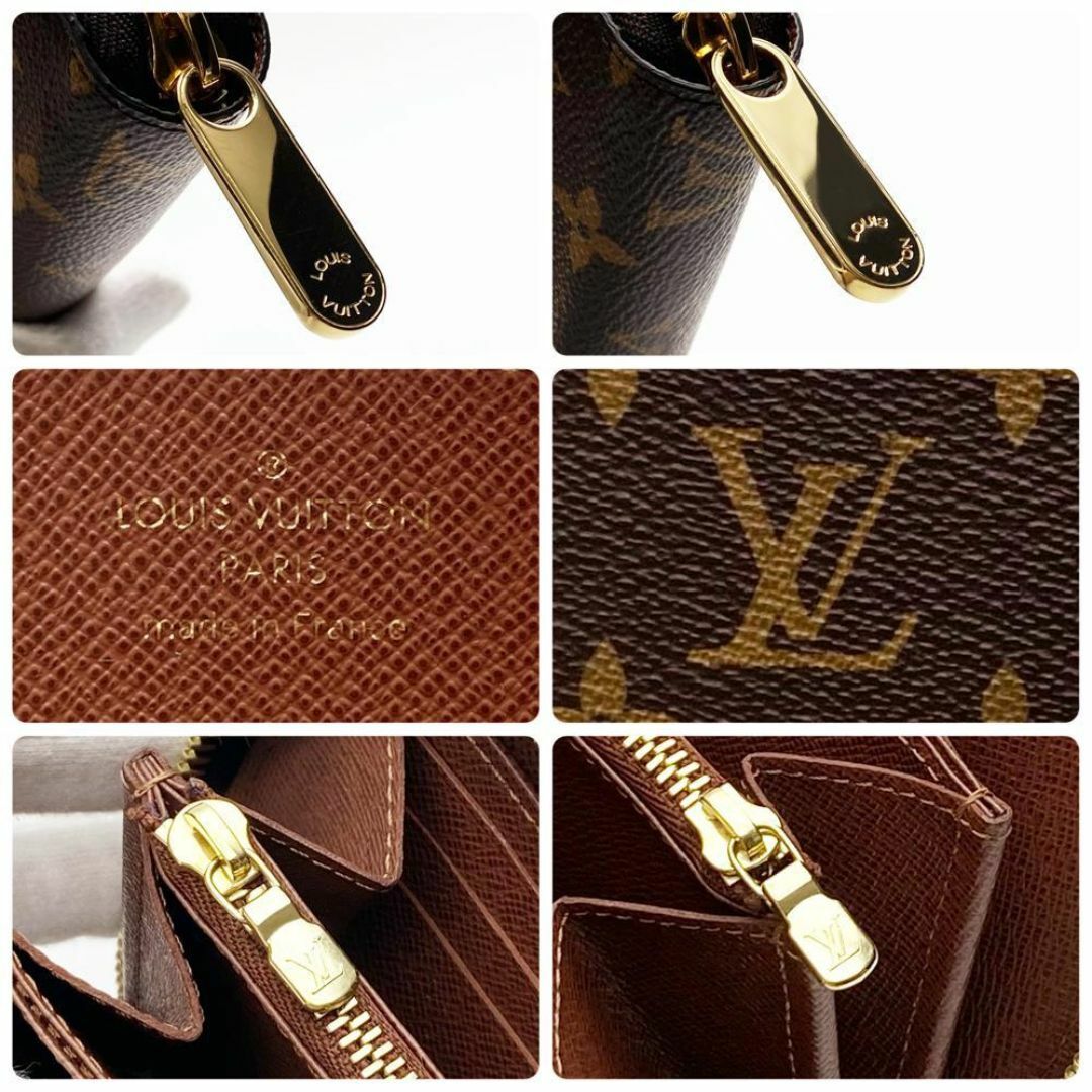 LOUIS VUITTON - 【極美品】ルイヴィトン モノグラム ジッピー LOUIS VUITTON - 【極美品】ルイヴィトン モノグラム ジッピー