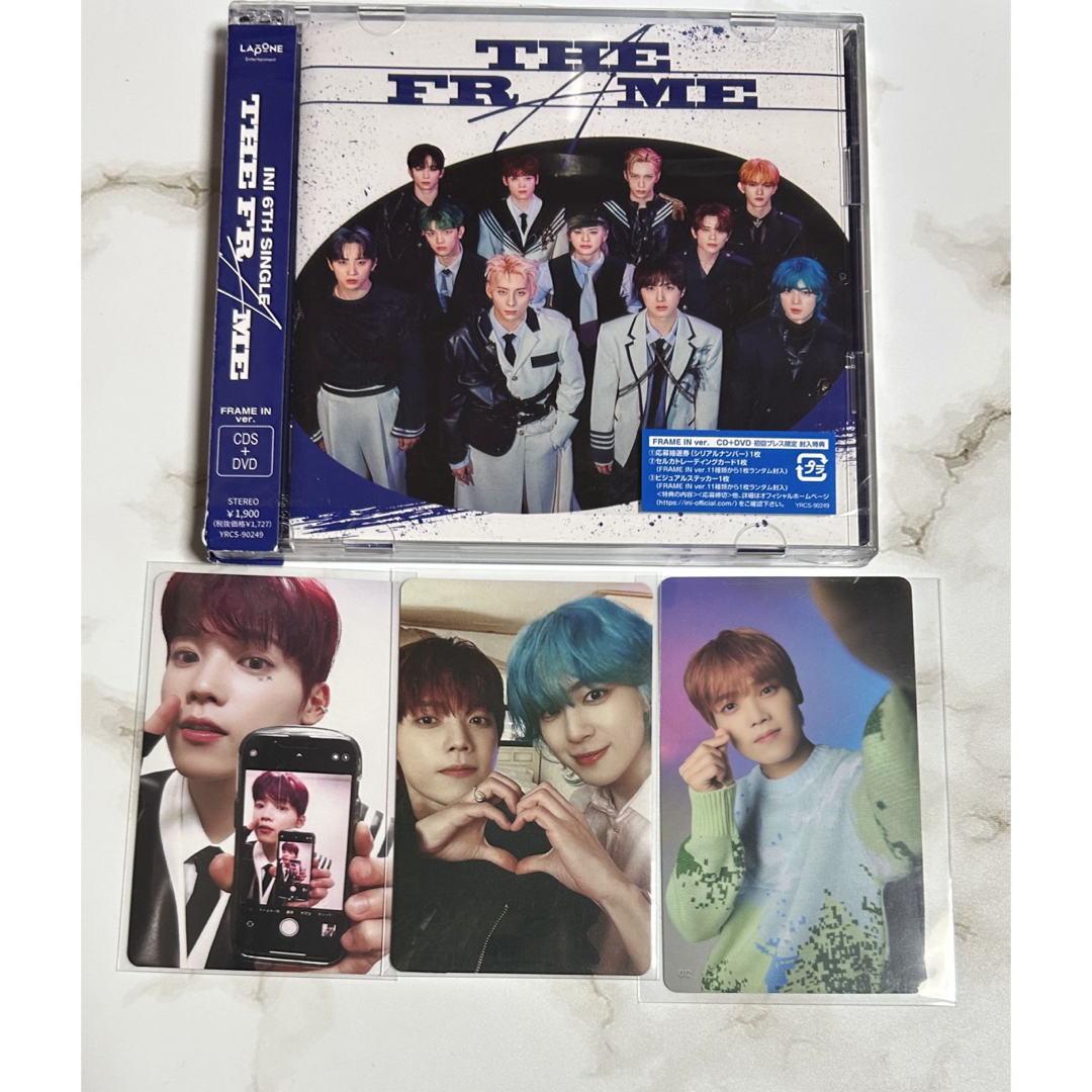 INI(アイエヌアイ)のINI THEFRAME 木村柾哉 エンタメ/ホビーのCD(ポップス/ロック(邦楽))の商品写真
