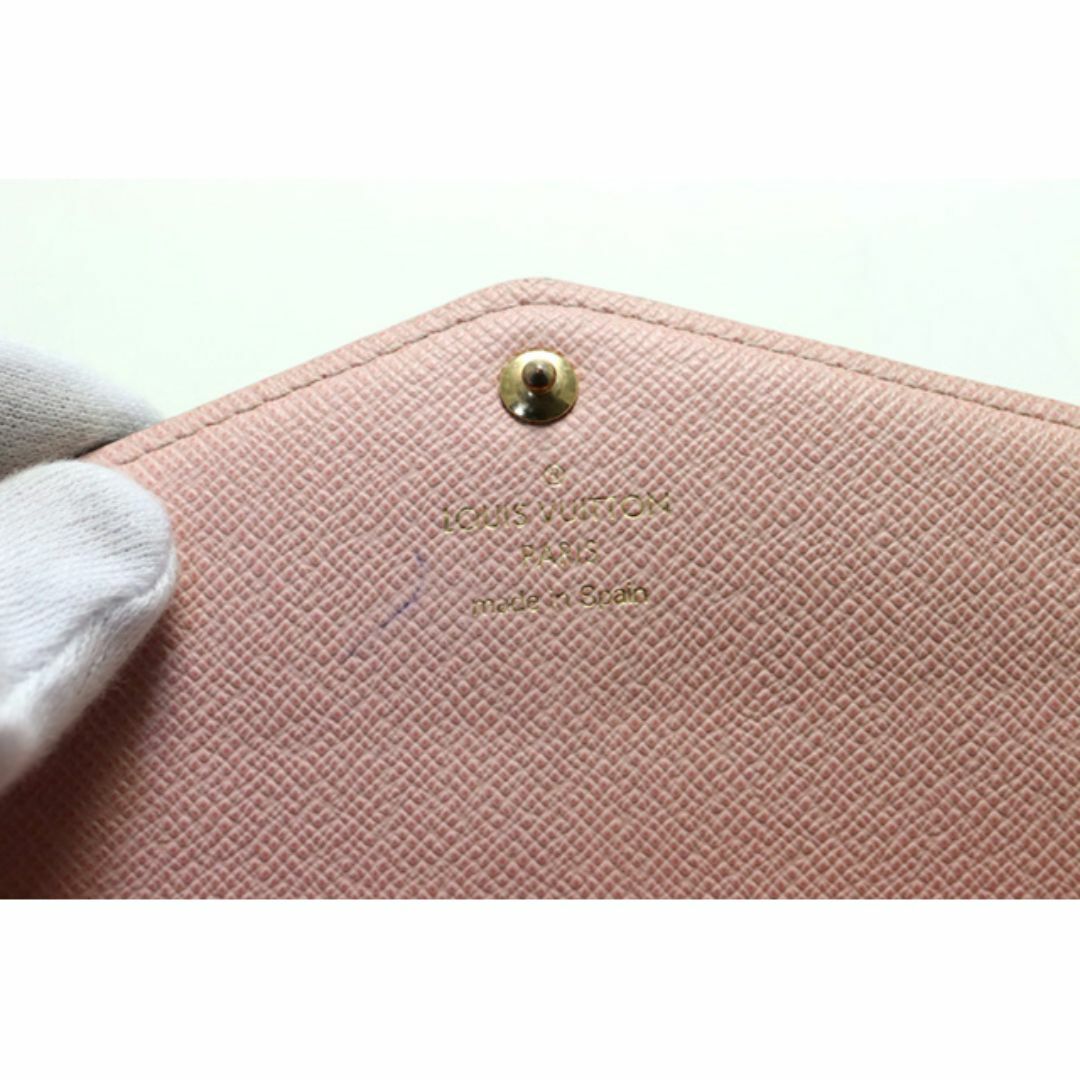 LOUIS VUITTON - ヴィトン ダミエ 新型 ポルトフォイユサラ 折り LOUIS VUITTON - ヴィトン ダミエ 新型 ポルトフォイユサラ 折り