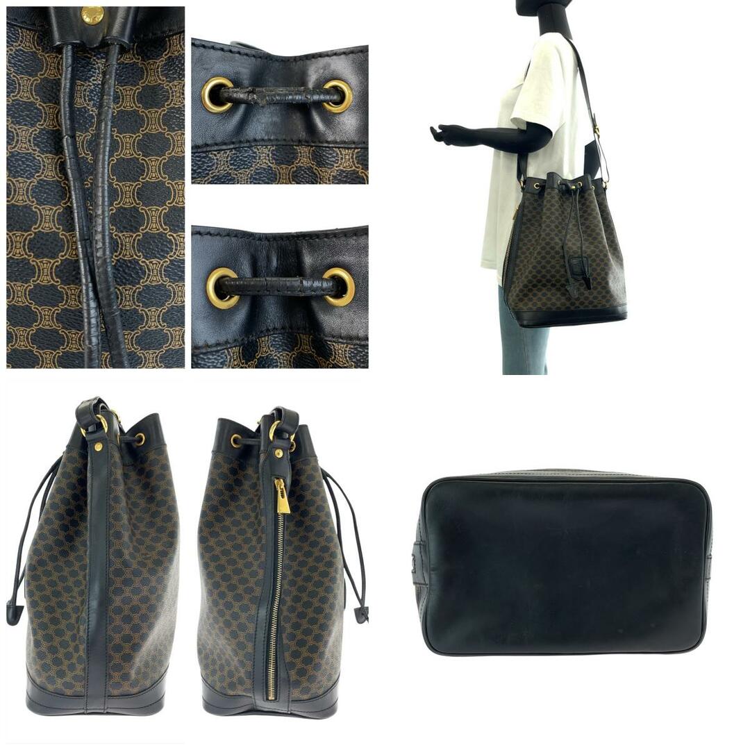 CELINE - CELINE セリーヌ ヴィンテージ マカダム ブラウン CELINE - CELINE セリーヌ ヴィンテージ マカダム ブラウン