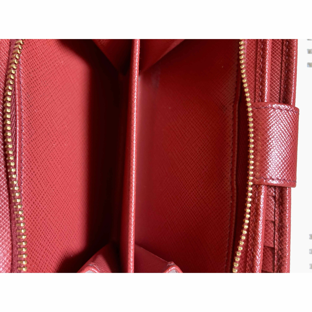 PRADA - 【特価〜7日まで】プラダ 二つ折り財布 サフィアーノ PRADA - 【特価〜7日まで】プラダ 二つ折り財布 サフィアーノ