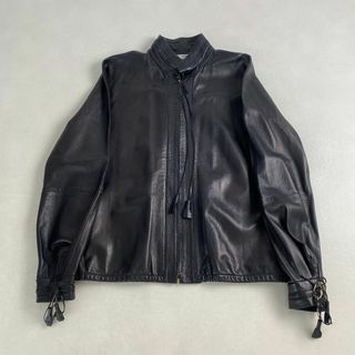 イヴサンローラン(Yves Saint Laurent)のイヴサンローランリヴゴーシュ　レザージャケット　【極希少】YSL (その他)