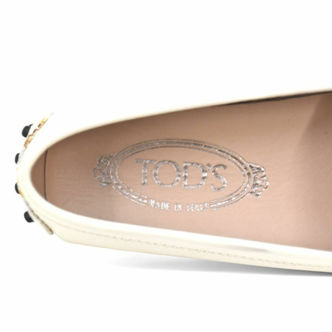 TOD'S - 美品♪トッズ Tロゴ ローファー フラットシューズ 36.5 TOD'S - 美品♪トッズ Tロゴ ローファー フラットシューズ 36.5