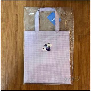 familiar - 新品 FEILER X Familiar デニムバッグ ファミリア familiar - 新品 FEILER X Familiar デニムバッグ ファミリア